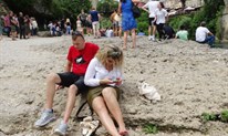FOTO: Mostarci traže bijeg od vrućina