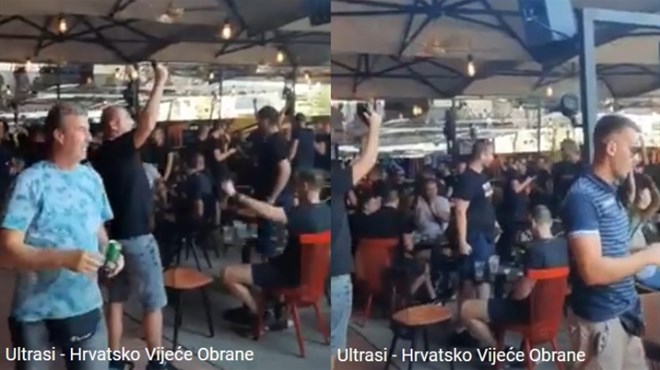 (VIDEO) Usred Tirane Ultrasi napravili spektakl: Pjevali himnu koju je napisao Gruđanin, za naježiti se!
