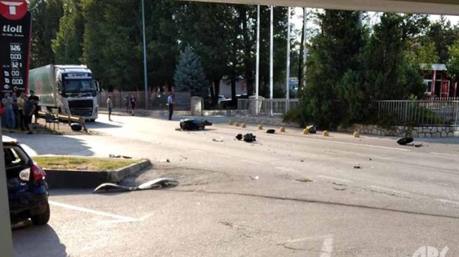 Teška nesreća na Trnu, motorist hitno prevezen za SKB Mostar
