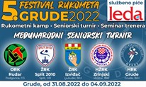 Program 5. festivala rukometa – Grude 2022.
