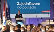 Središnji izborni skup HNS-a predvođenog HDZ-om BiH u Grudama