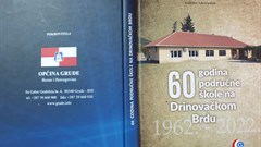 NAJAVA: Predstavljanje monografije ''60 godina područne škole na Drinovačkom Brdu''
