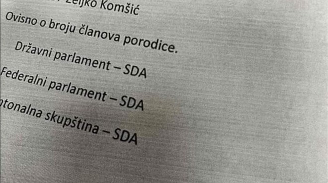 Bliži se kraj izbornog ciklusa! Bošnjačka politika prati kako stoji Izetbegović, stižu naredbe za glas Komšiću
