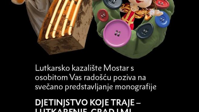 Promocija monografije u povodu 70. rođendana Lutkarskoga kazališta Mostar