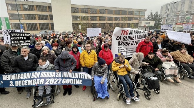 FOTO: Velika podrška osobama s invaliditetom! 'I mi smo ljudi'
