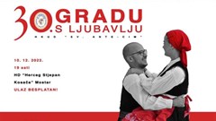 Jubilarni 30. božićni koncert 'Gradu s ljubavlju' u Mostaru 10. prosinca