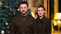 Predsjednik Zelenski i njegova supruga Olena uputili svijetu novogodišnju čestitku