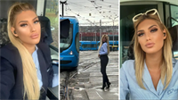 Iva Pandžić je najljepša vozačica tramvaja: Često me pitaju zašto nisam manekenka, ali ja imam svoj stil