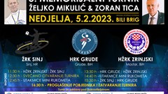 Grude: Tradicionalni memorijalni turnir Željko Mikulić i Zoran Tica i veliki rukometni vikend 