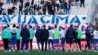 Hajduk primio 4 gola od Lokomotive na Poljudu, navijač gađao igrače stolicom, ostali zviždali