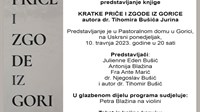Predstavljanje knjige Kratke priče i zgode iz Gorice