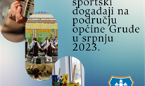 Kulturni i sportski događaji na području općine Grude u srpnju 2023.