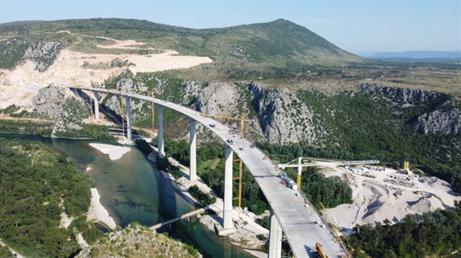 Lasić: Otklanjaju se nedostaci na mostu Počitelj, stabilnost mosta nije ugrožena