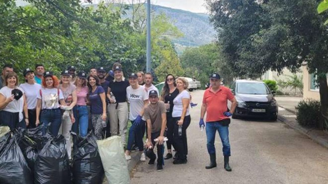 HP Mostar organizirala akciju čišćenja rijeke Radobolje