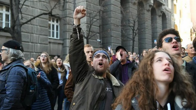 Beograd - Studenti blokirali prometnice