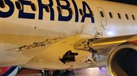 VIDEO: Drama na letu iz Beograda. Avion teško oštećen prilikom polijetanja, hitno se morao vratiti