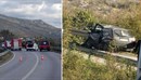 Strašna tragedija kod Mostara, dvoje poginulih, auto potpuno uništeno