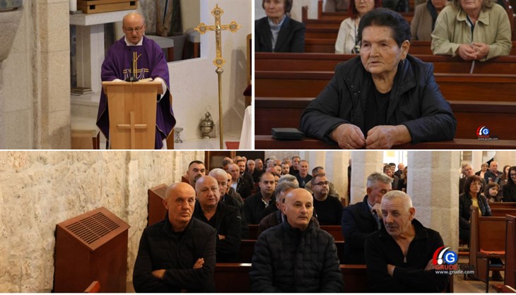 35 godina otkad se služi misa za branitelje u Grudama! Fra Stanko Pavlović: Budimo čuvari istine, pravednosti i mira