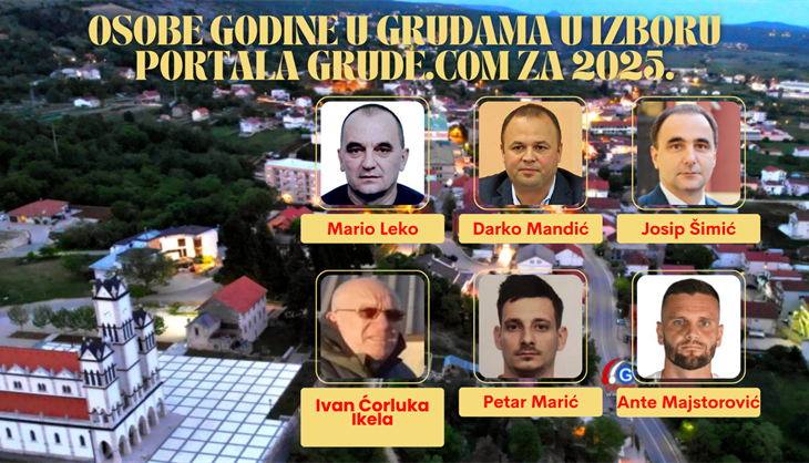 Osobe godine u Grudama 17. put! Objavljujemo laureate za 2025. godinu
